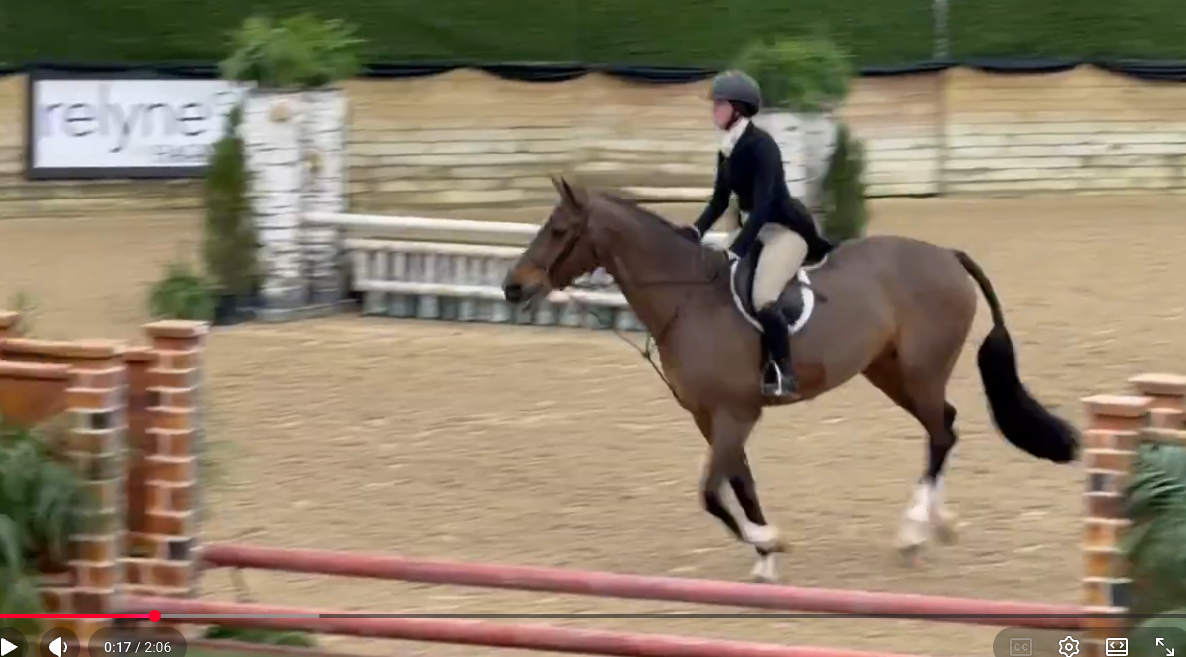 CarliAnn Kooi & Light Dance USHJA National Hunter Derby 3' Non-Pro